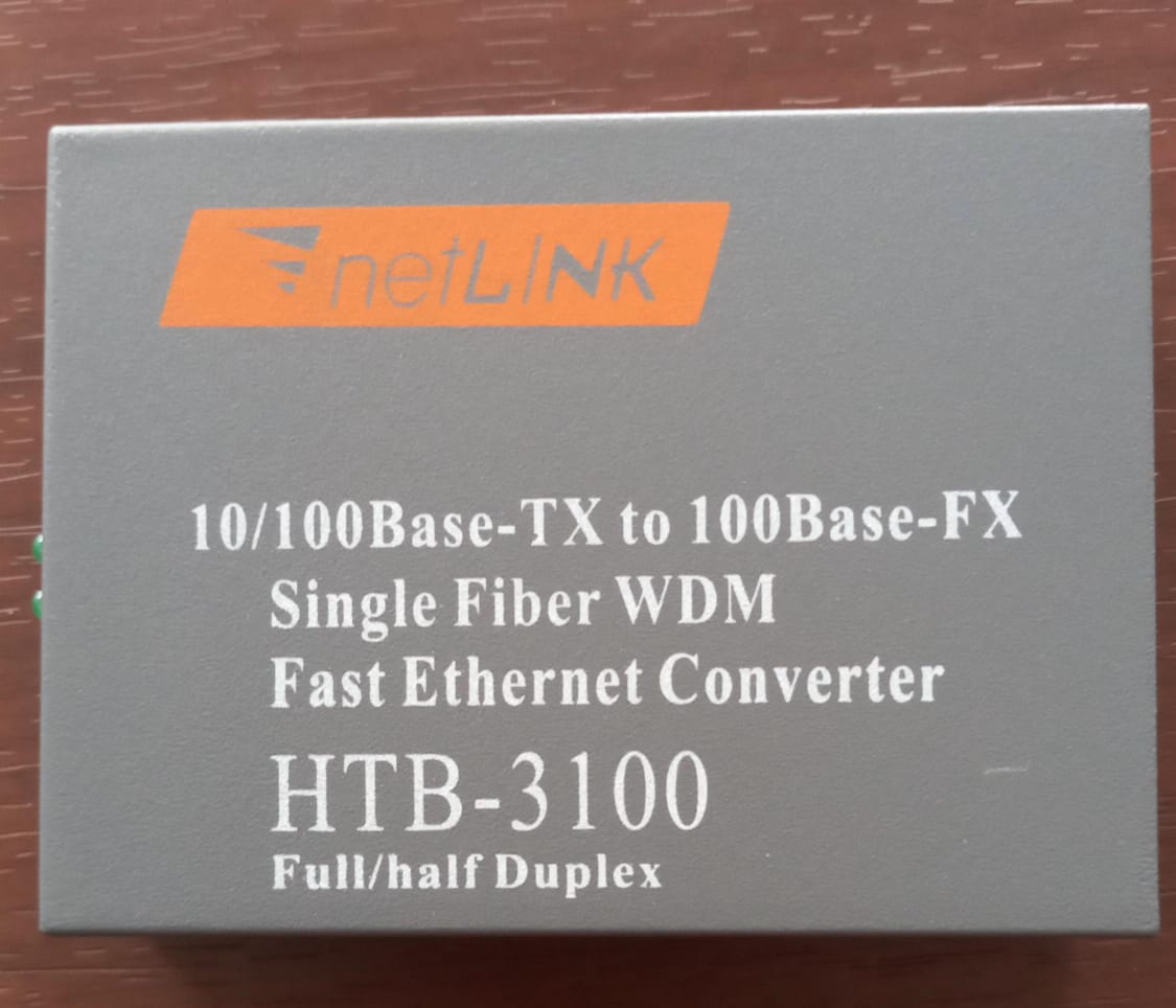 HTB-3100 Netlink Fiber Converter A-B