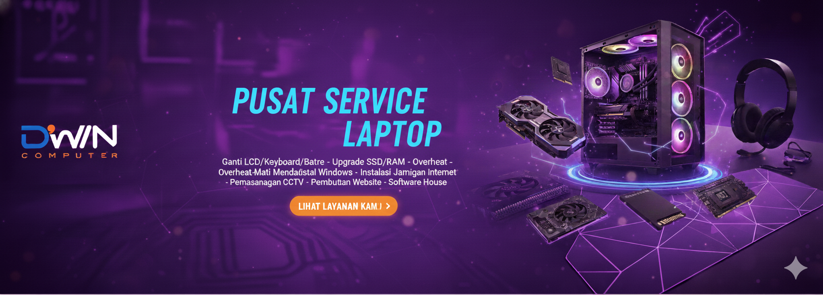 Teknisi jaringan komputer panggilan Depok